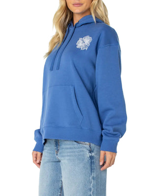 Roxy Women's Wailea Hoodie - Dutch Blue