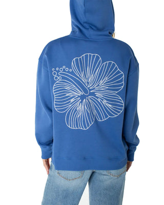 Roxy Women's Wailea Hoodie - Dutch Blue