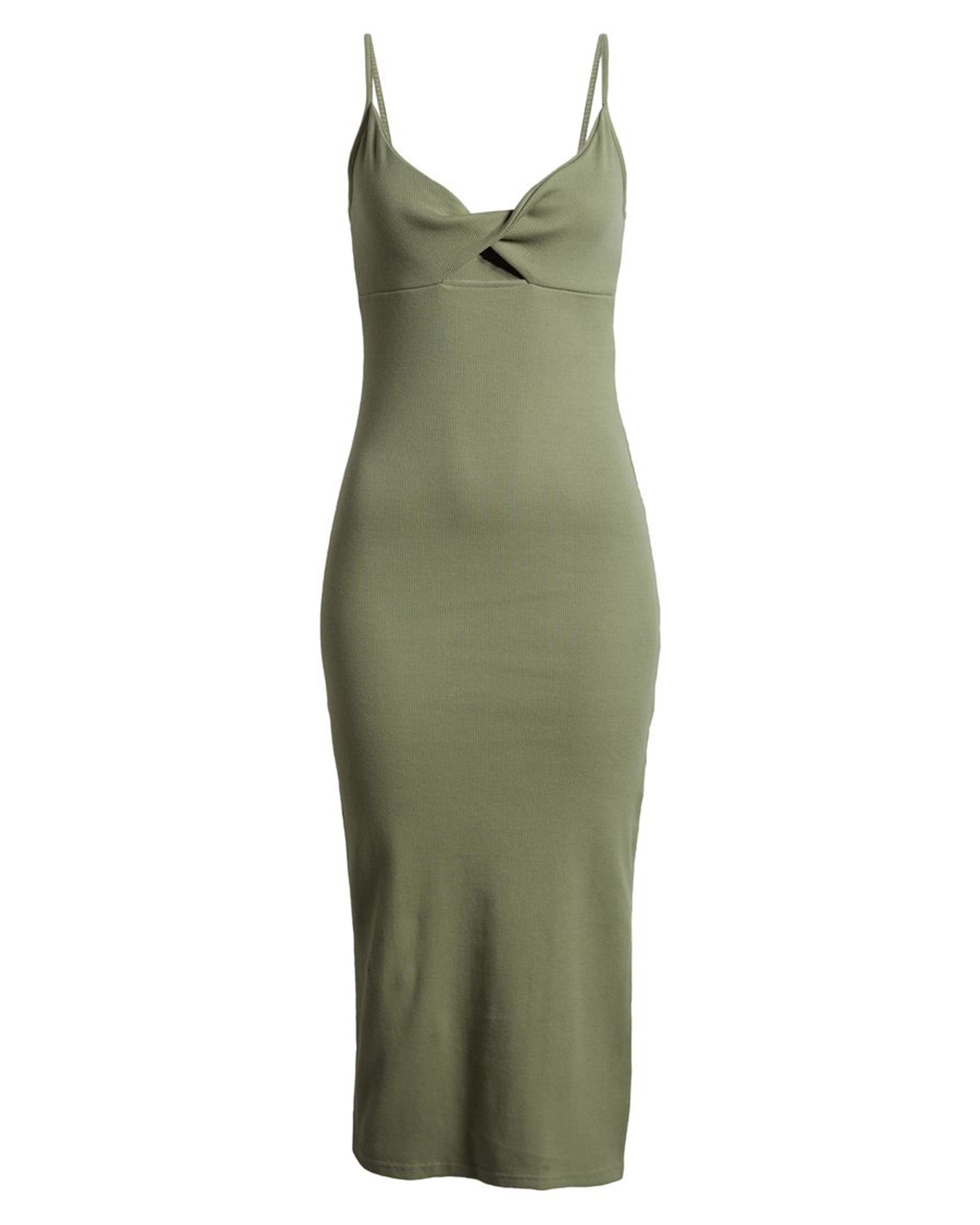 green roxy dress Roxy Good Keepsake Strappy Midi Dress - Loden Green