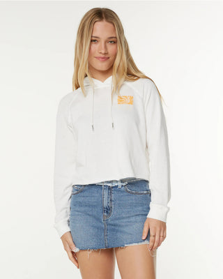 We Arrived Sweatshirt - Snow White Sea Glass