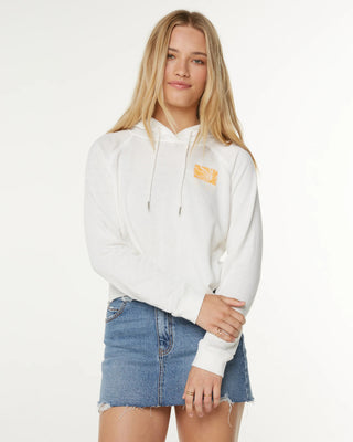 We Arrived Sweatshirt - Snow White Sea Glass