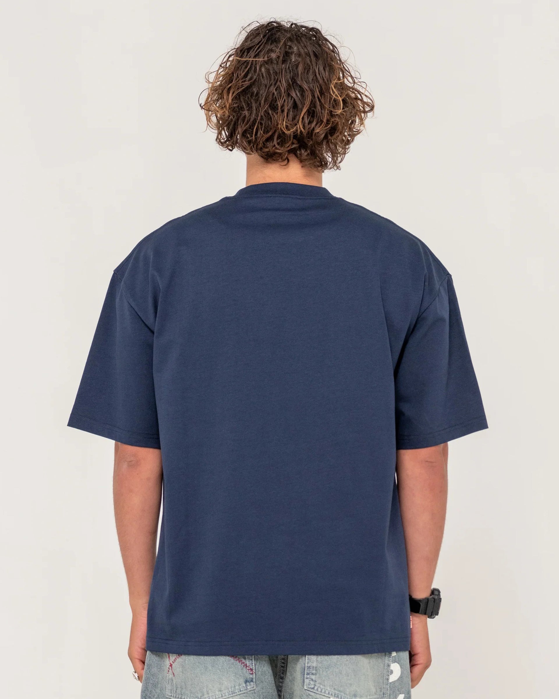 3 Squared Heavy S/S T-Shirt - Navy Blue – Jack's Surfboards