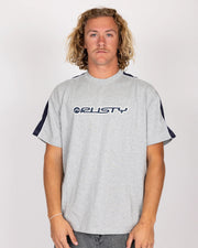 Rusty Alonso Short Sleeve T-Shirt - Grey Marle