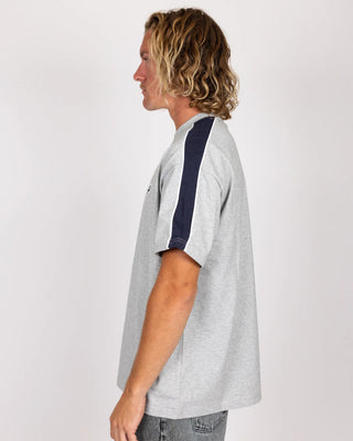 Rusty Alonso Short Sleeve T-Shirt - Grey Marle