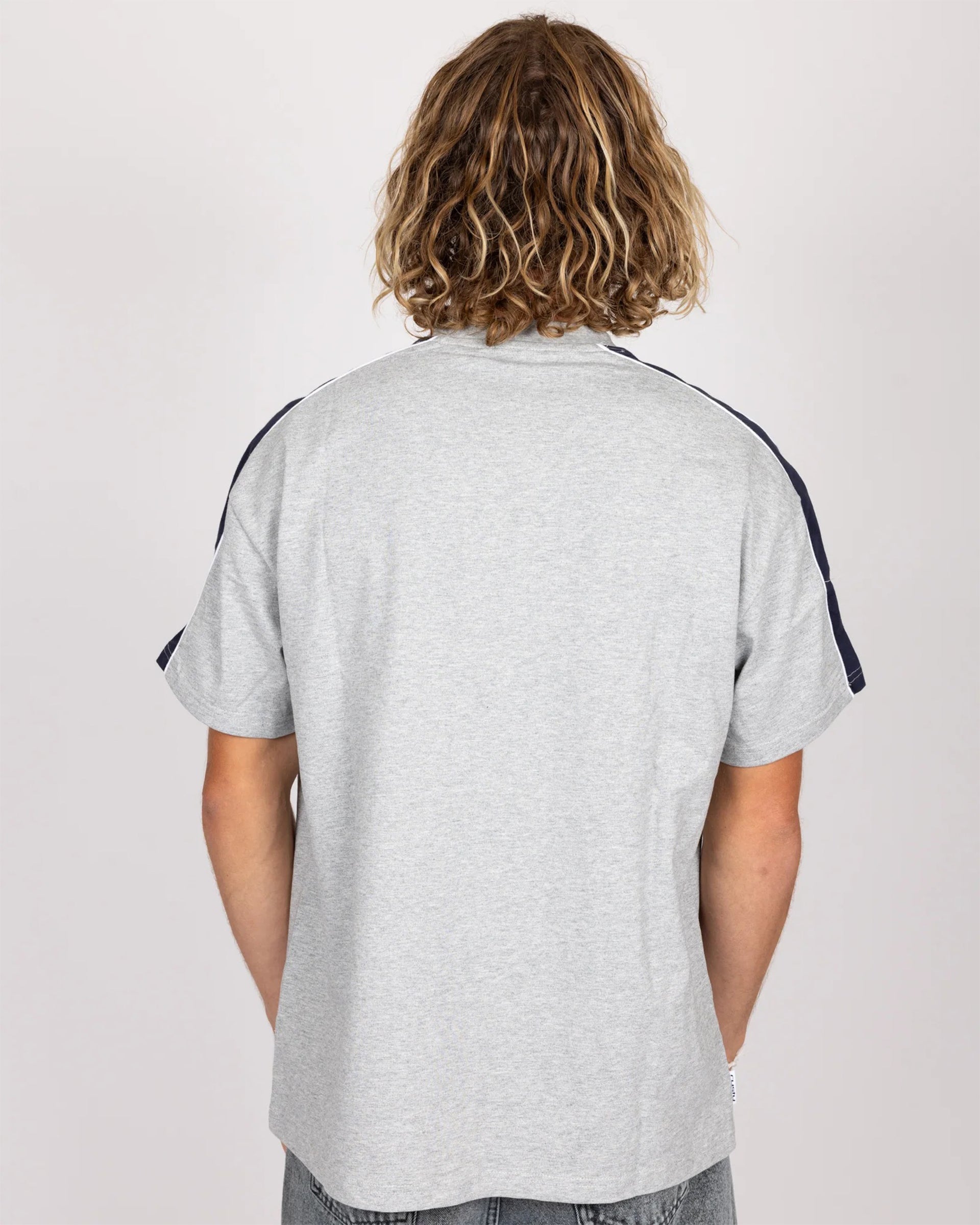 Rusty Alonso Short Sleeve T-Shirt - Grey Marle