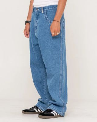 Rusty Boonta Baggy Pant - Middy Blue