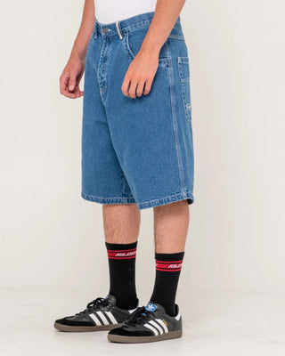 Rusty Boonta Draggin Jort - Middy Blue