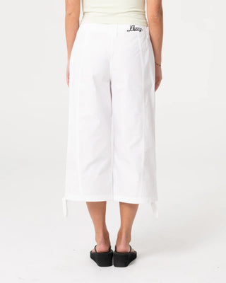 Rusty Women's Cameron Low Rise Relaxed Capri Pant - White