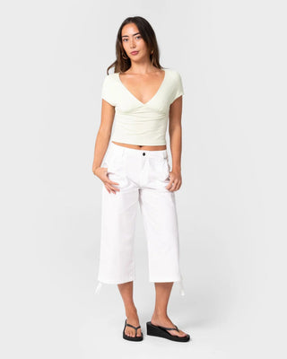 Rusty Women's Christina Vee Neck Top - Mint