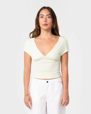 Rusty Women's Christina Vee Neck Top - Mint