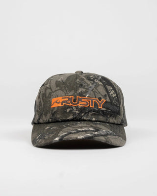 Rusty Dead End Dad Cap - Grey Camo