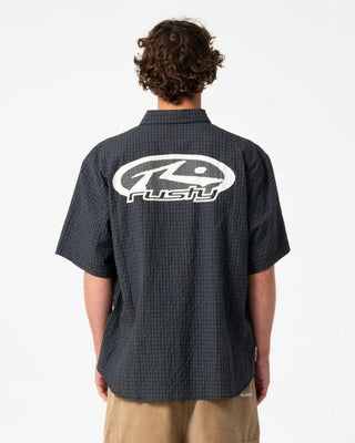 Rusty Defender Short Sleeve Shirt - Black