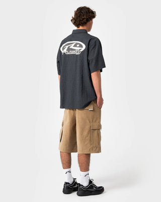 Rusty Defender Short Sleeve Shirt - Black