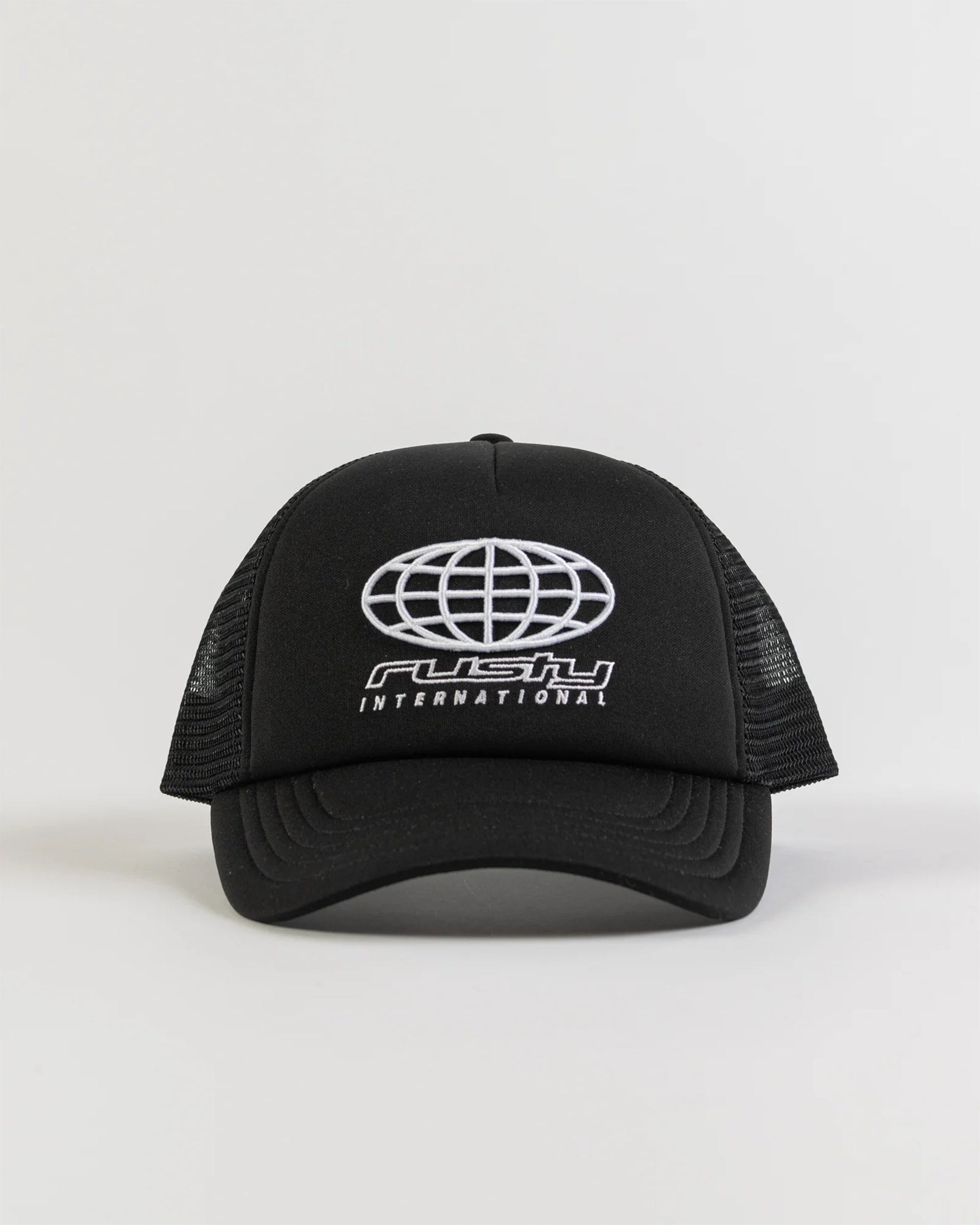 Rusty Domination Trucker Hat - Black