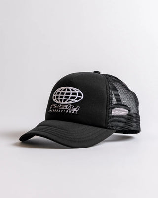 Rusty Domination Trucker Hat - Black