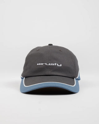 Rusty Double Dip Dad Cap - Coal