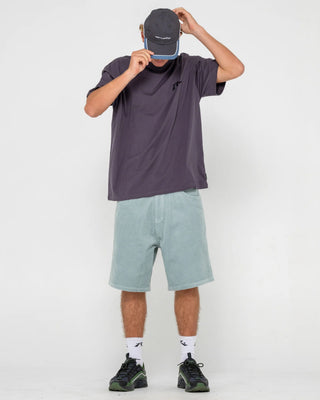 Rusty Double Dip Dad Cap - Coal
