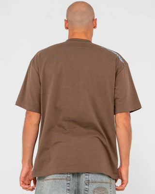 Rusty Double Or Nothing Short Sleeve T-Shirt - Pinecone