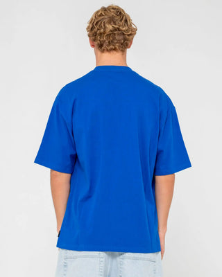 Rusty Flip Daddy Short Sleeve T-Shirt - Royal Blue