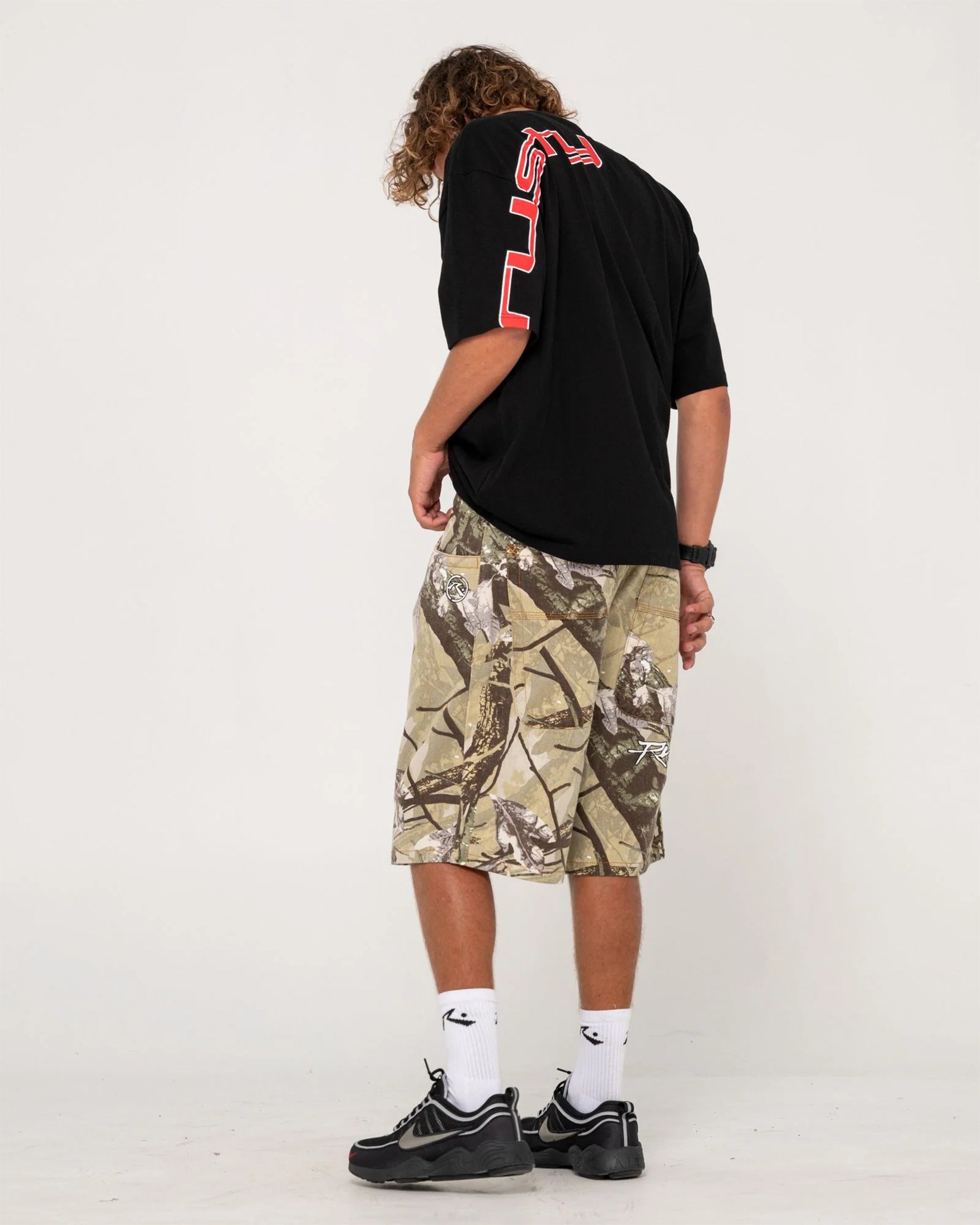 Rusty Glaze-r Graphic Short Sleeve T-Shirt - Black