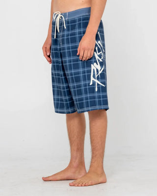 Rusty Hoodus Fixed Waist 24" Boardshort - Navy Blue