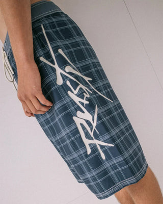 Rusty Hoodus Fixed Waist 24" Boardshort - Navy Blue