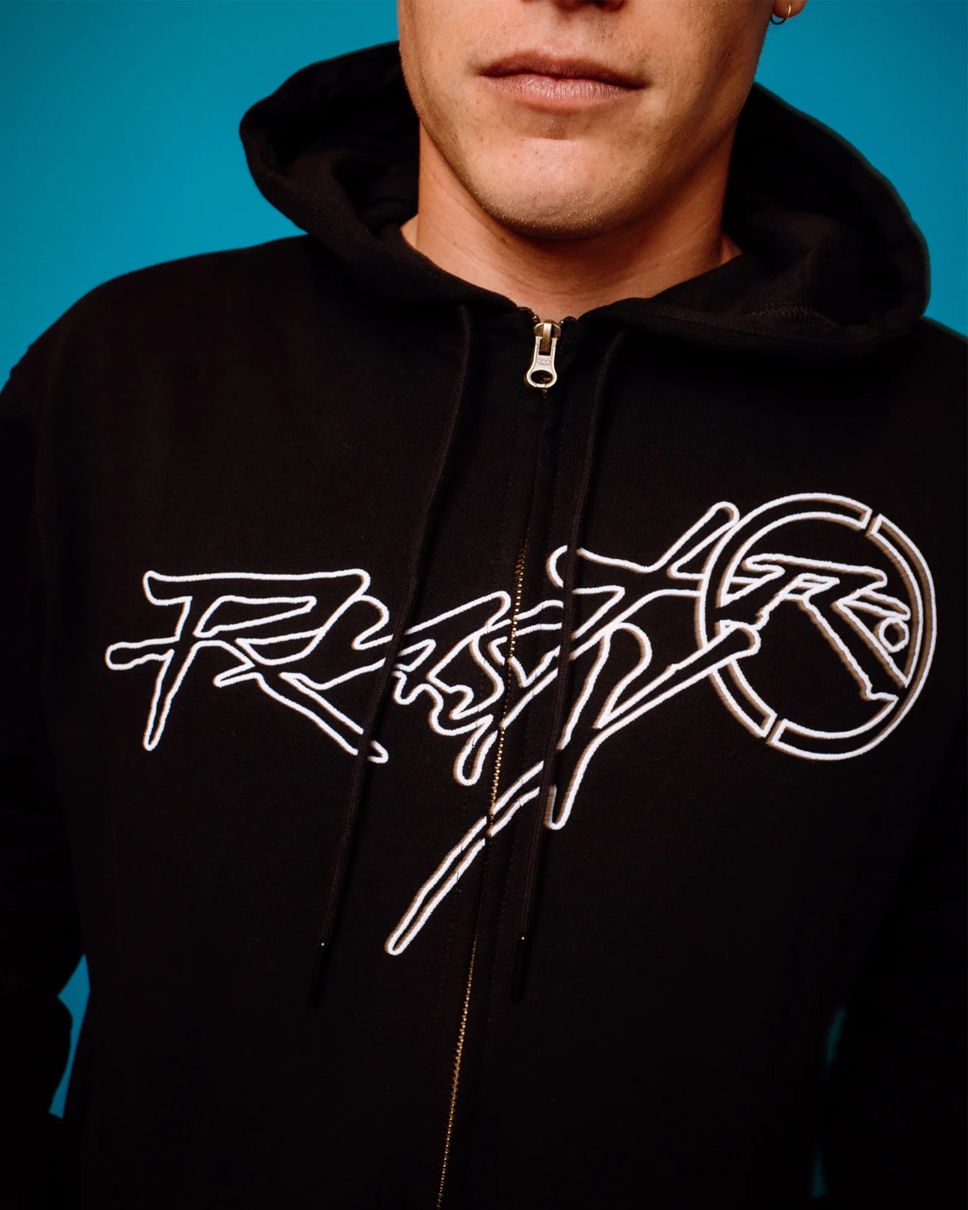 Hoodus Zip Thru Hooded Fleece - Black – Jack's Surfboards
