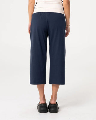 Rusty Women's Maneater Low Rise Capri Track Pant - Navy Blue
