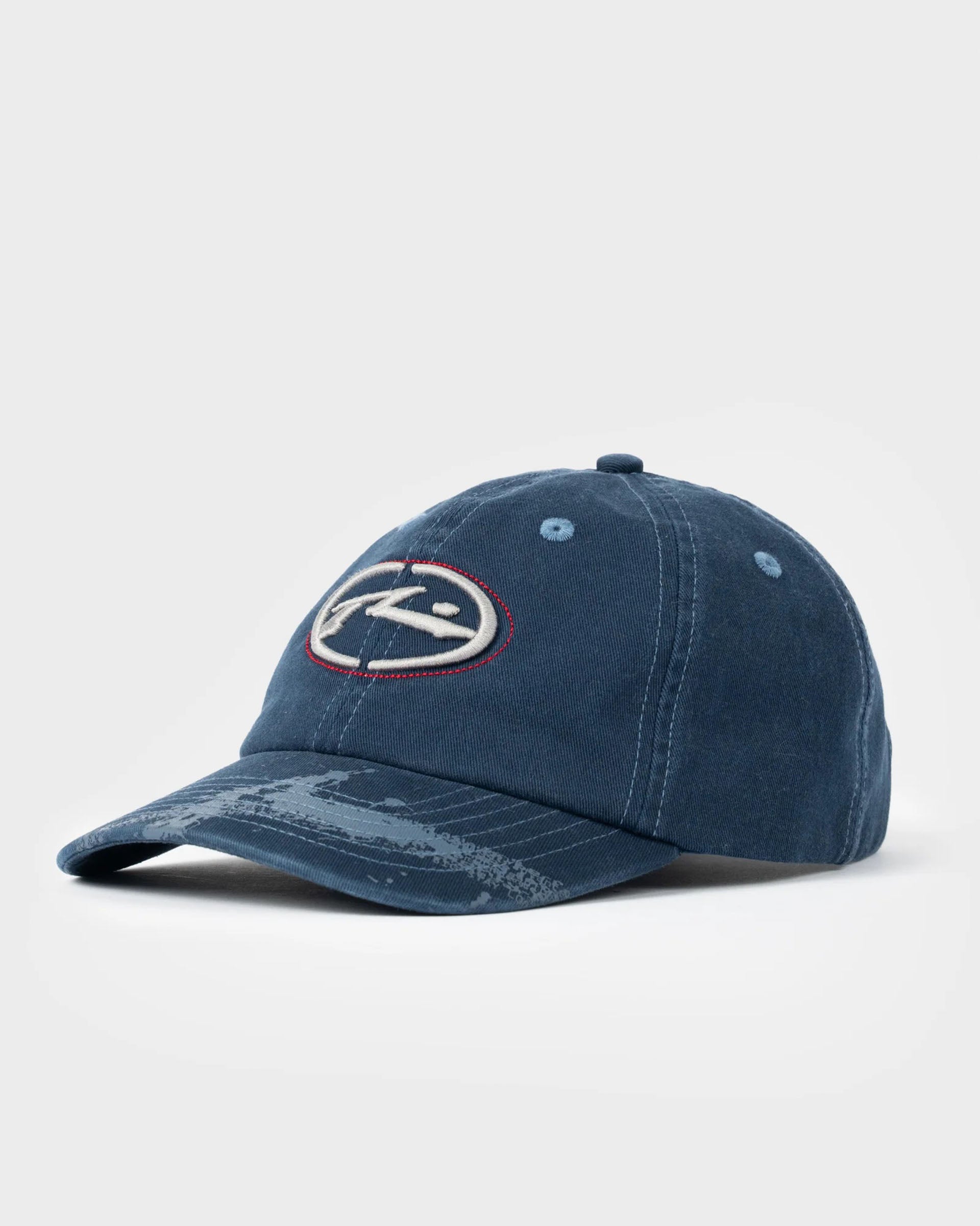 Morning Glory 6 Panel Cap - Navy
