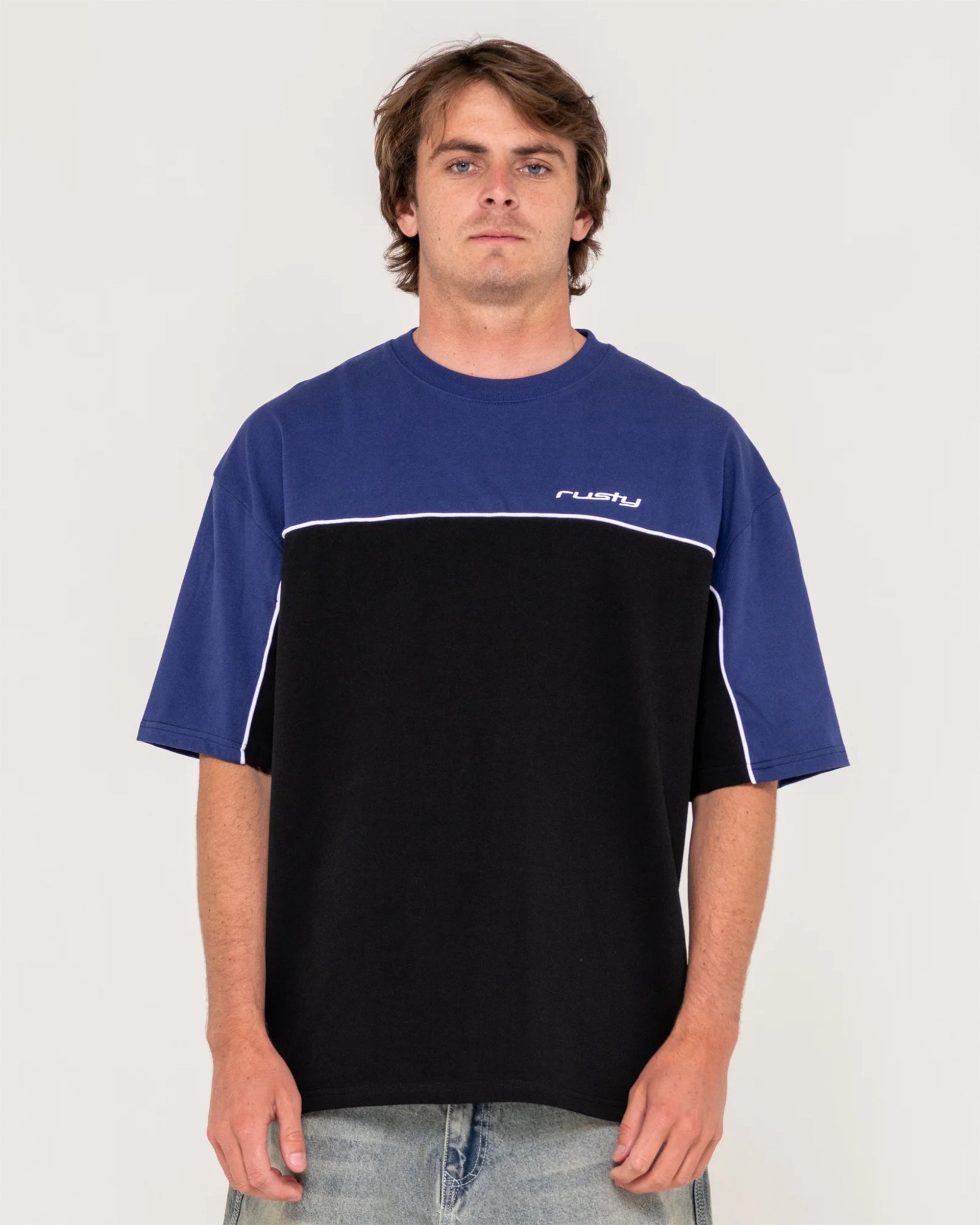 Rusty Oblivion 2.0 Heavy Short Sleeve T-Shirt - Black