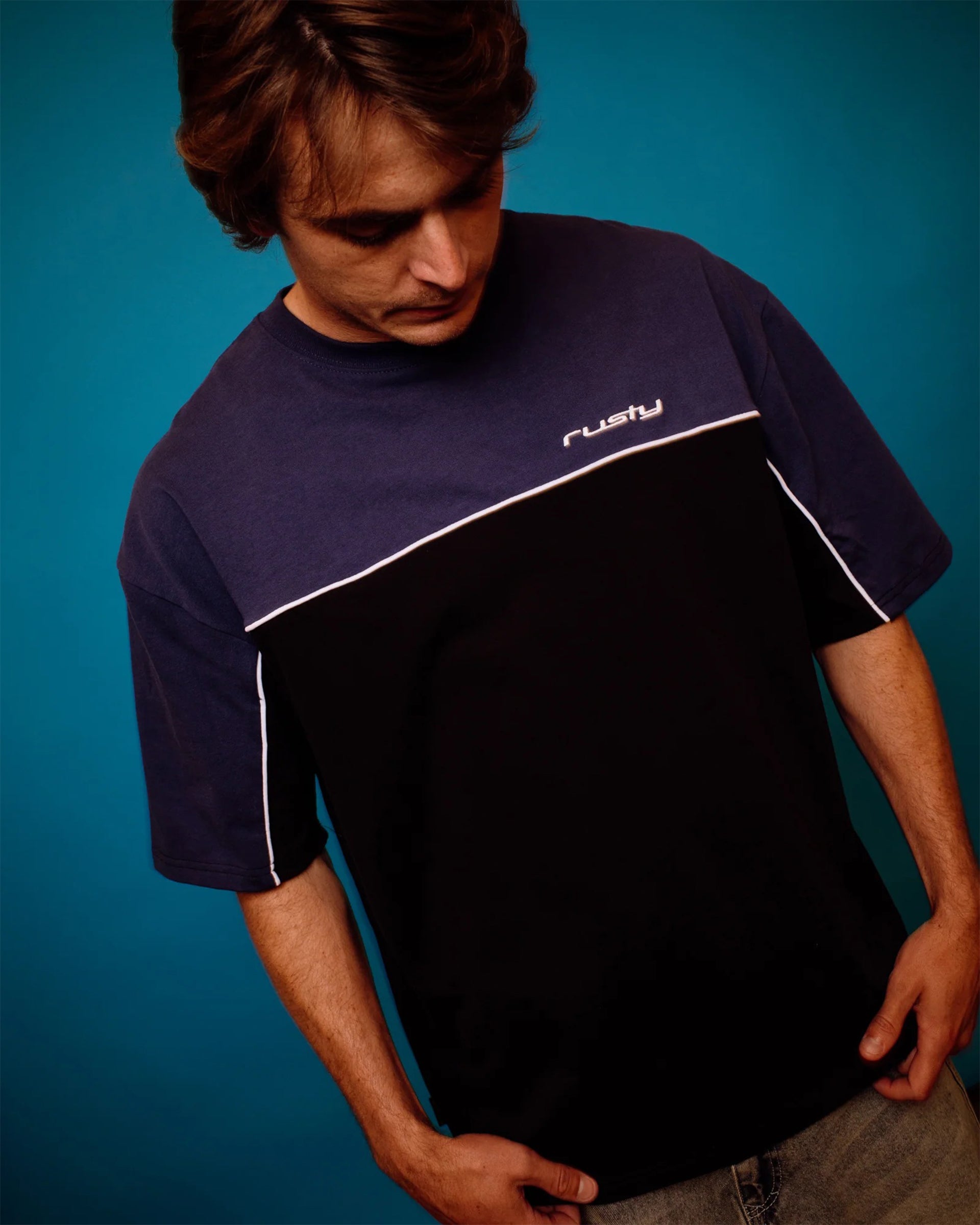 Rusty Oblivion 2.0 Heavy Short Sleeve T-Shirt - Black