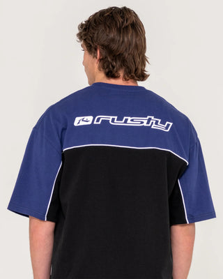 Rusty Oblivion 2.0 Heavy Short Sleeve T-Shirt - Black