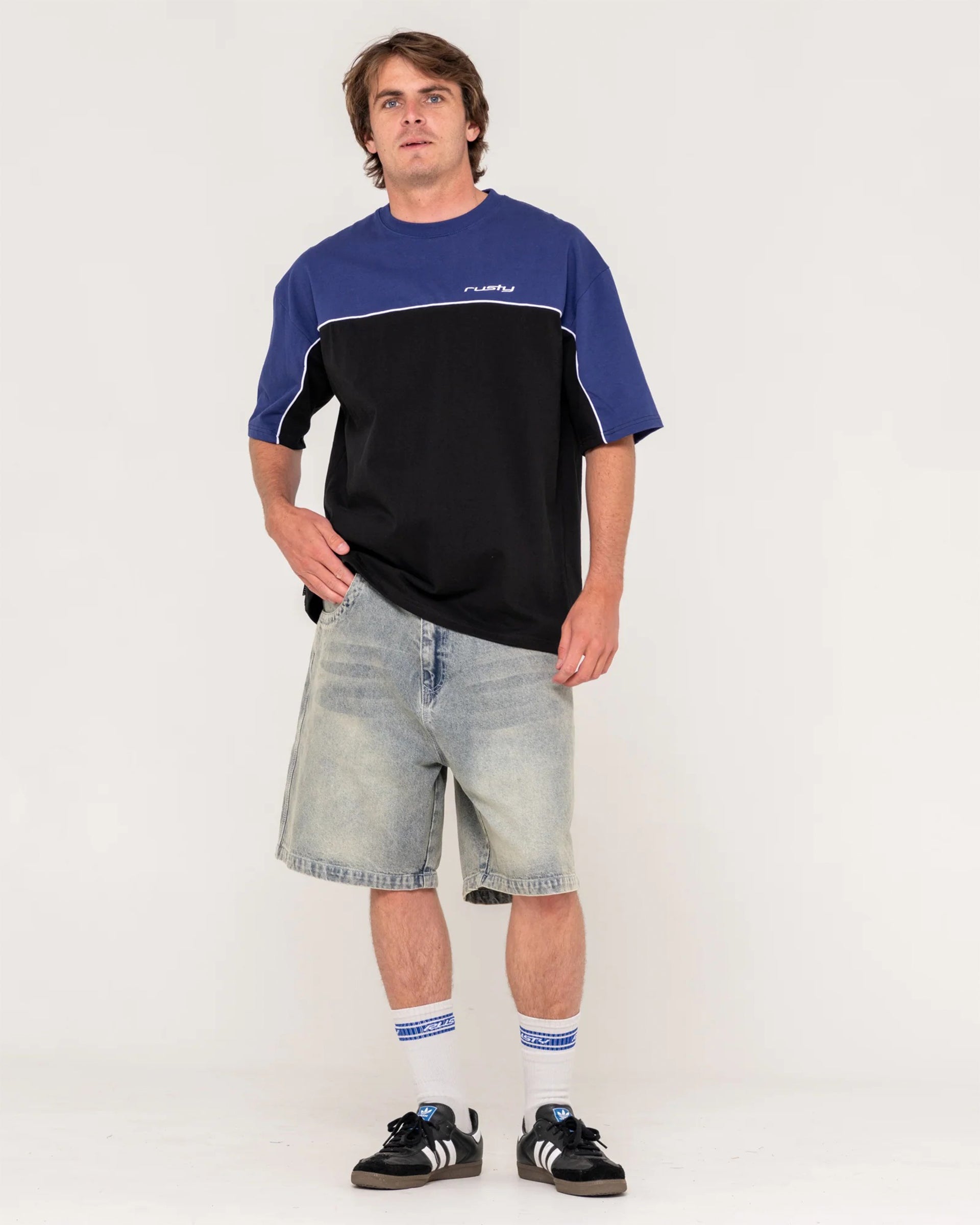 Rusty Oblivion 2.0 Heavy Short Sleeve T-Shirt - Black