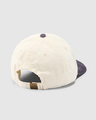 Rusty Orbit Cord 6 Panel Hat - Coal