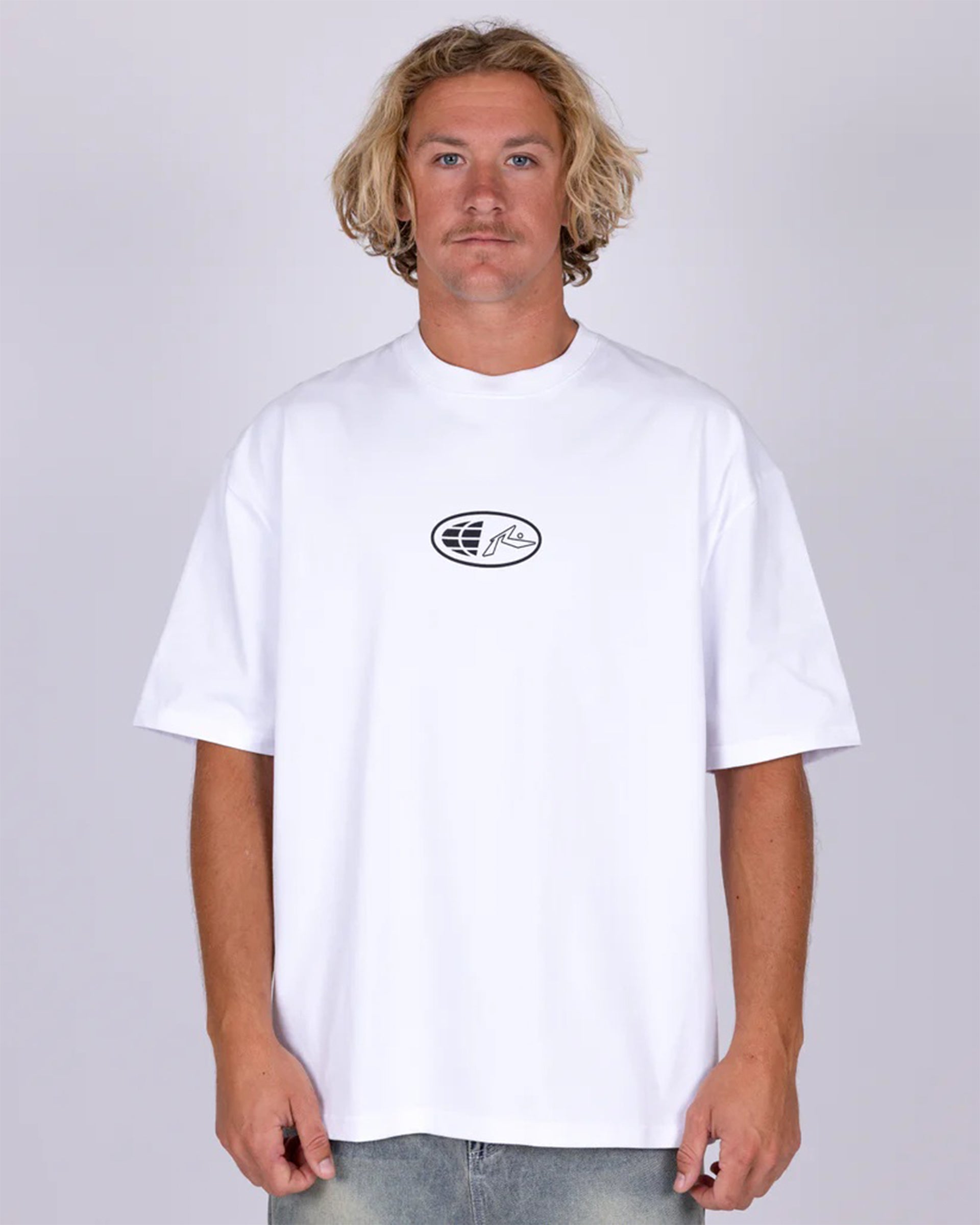 Rusty Outer There Short Sleeve T-Shirt - White