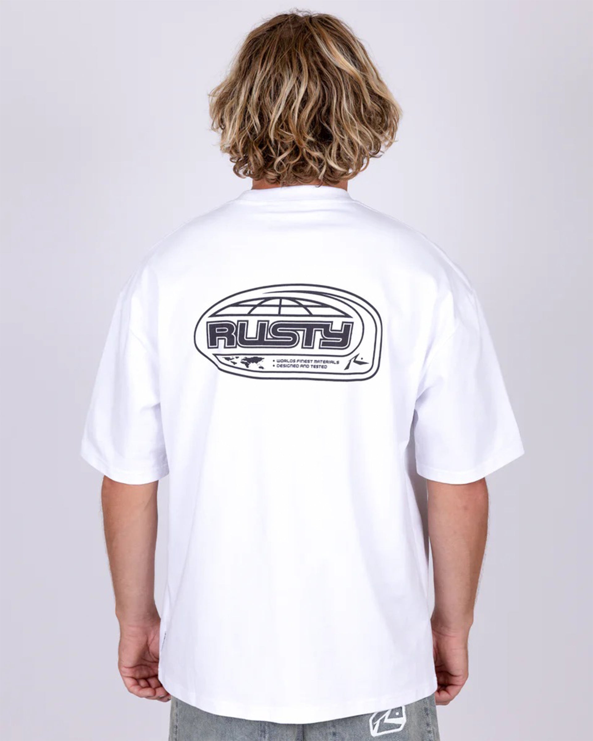 Rusty Outer There Short Sleeve T-Shirt - White