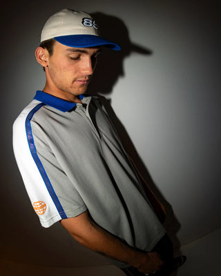 Rusty Oxecutioner Short Sleeve Polo - Oyster Grey