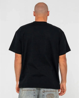 Rusty Phone A Friend Short Sleeve T-Shirt - Black