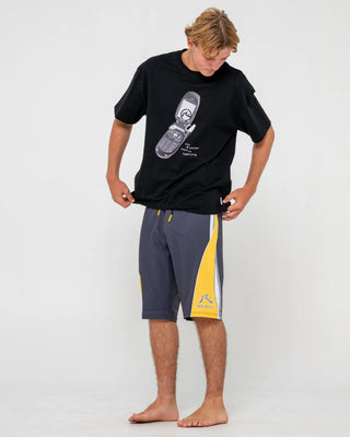Rusty Plot Twist Boardshort - Coal