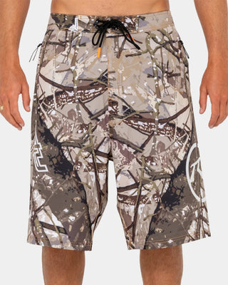 Rusty Rambo Fixed Waist Boardshorts - Camo