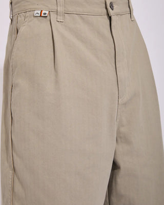 Rusty Request Line Herringbone Short - Abbey Stone