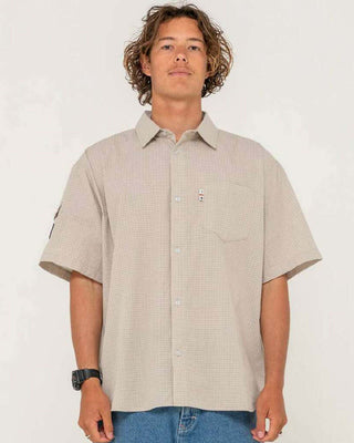 Stasha Pocket S/S Shirt - Light Khaki