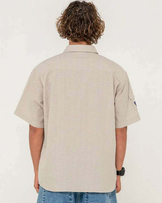 Stasha Pocket S/S Shirt - Light Khaki