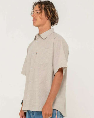Stasha Pocket S/S Shirt - Light Khaki