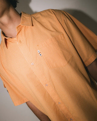 Rusty Stasha Pocket Short Sleeve Shirt - Orange