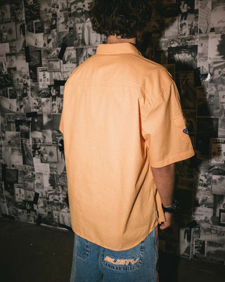 Rusty Stasha Pocket Short Sleeve Shirt - Orange
