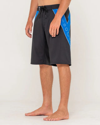 Stingray Fixed Waist Boardshort - Black