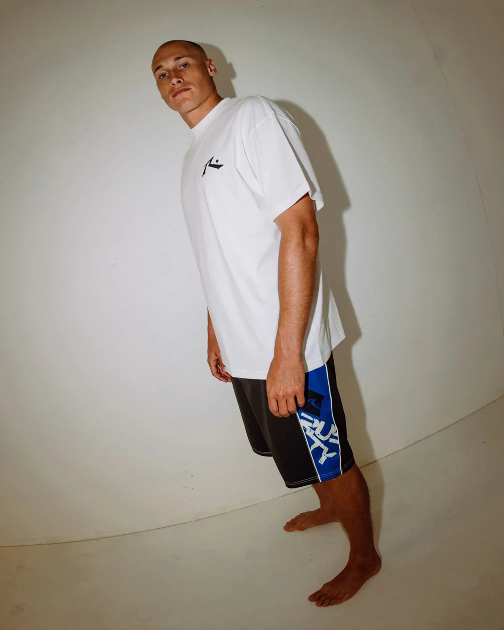 Rusty Stone Cold 21" Fixed Waist Boardshort - Coal