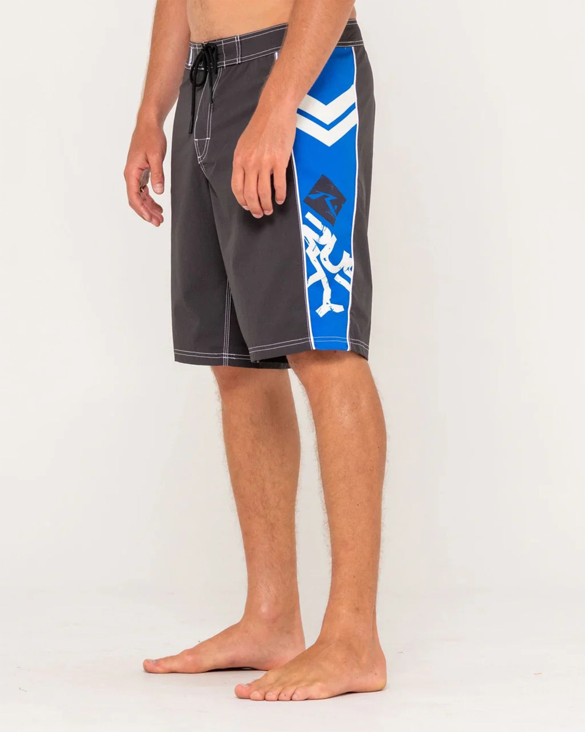 Rusty Stone Cold 21" Fixed Waist Boardshort - Coal