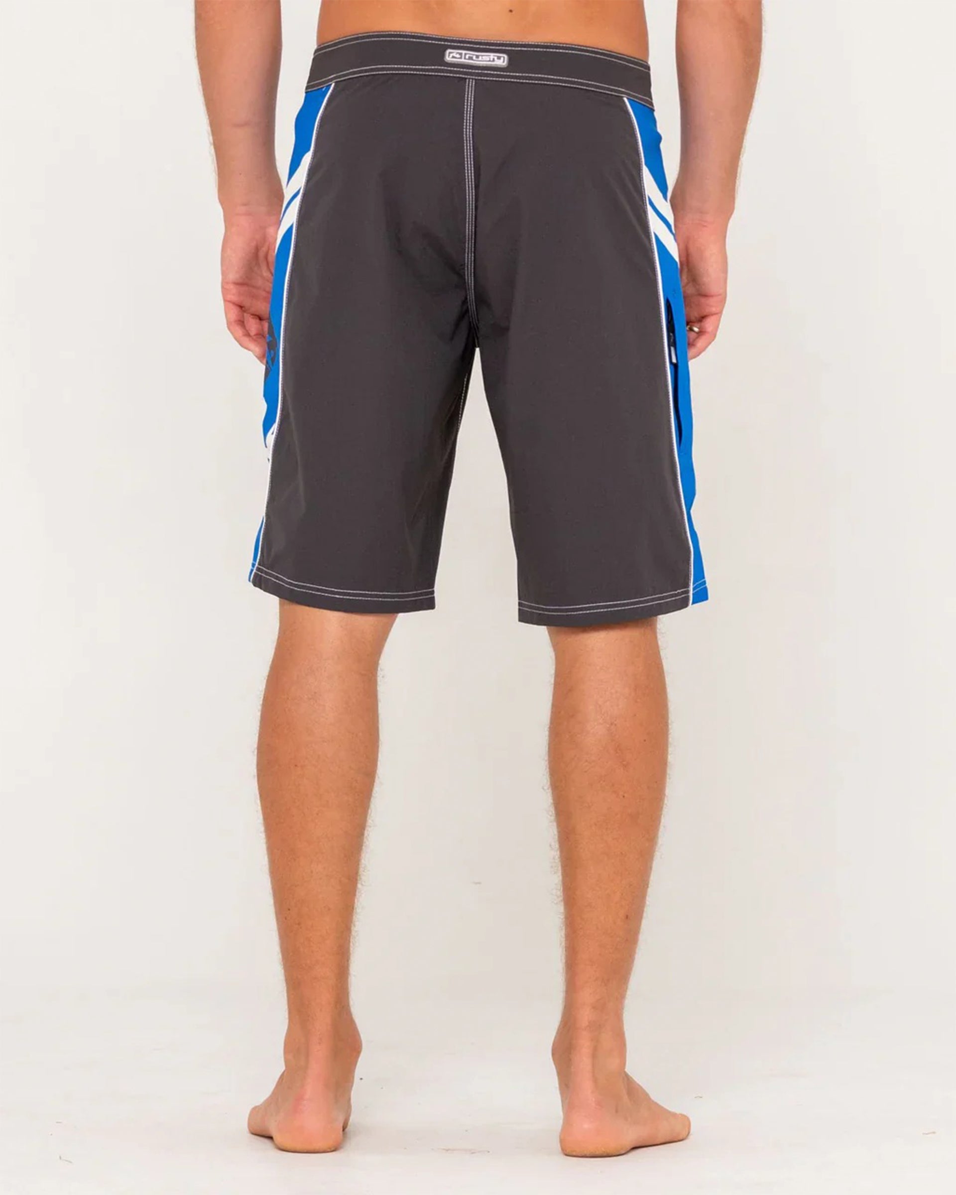 Rusty Stone Cold 21" Fixed Waist Boardshort - Coal